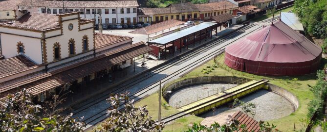 estação de trem em Ouro Preto em Minas Gerais